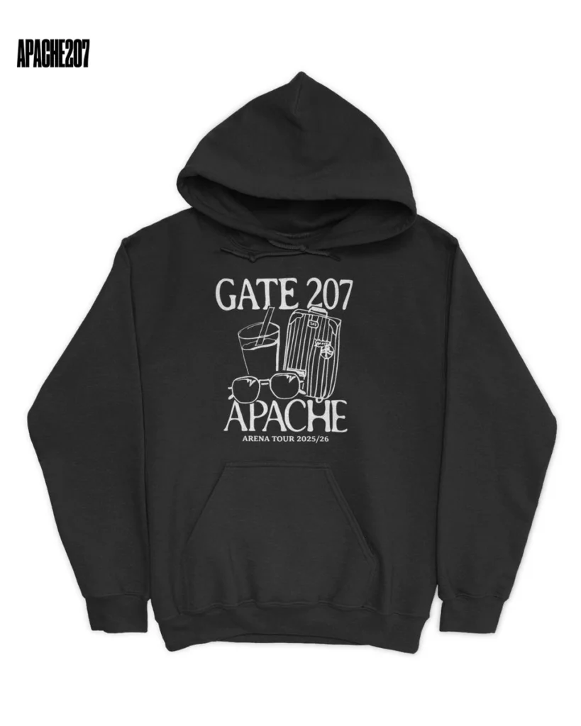 Apache 207 Arena Tour Line Art Merch