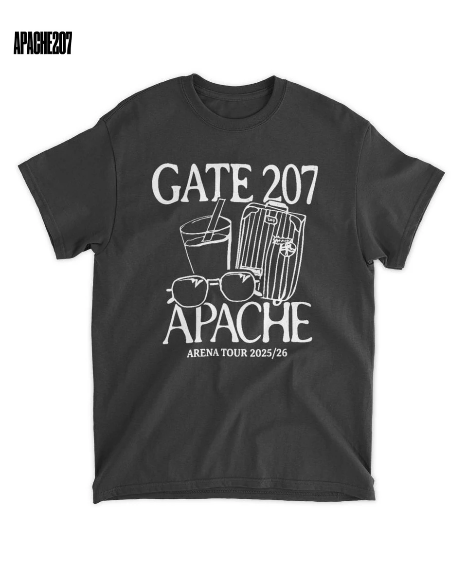 Apache 207 Arena Tour Line Art Merch