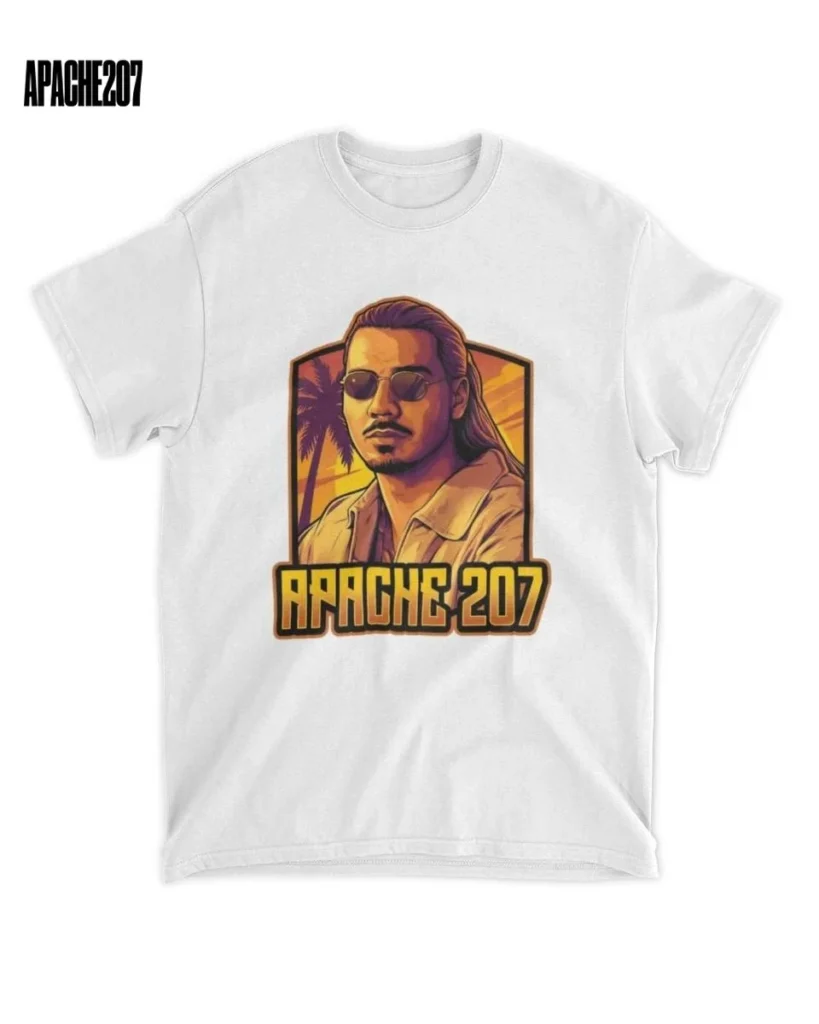 Apache 207 Retro Sonnenuntergang Merch